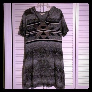 Hooded Sweater Dress